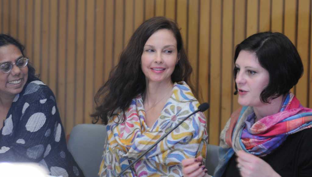 Ashley Judd, UNFPA Goodwill ambassador and US actor at Word Congress