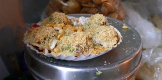 Sev Puri Chaat Recipe Indian Chaat Recipes STREET FOODS 2017