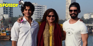 Shahid Kapoor On The Sets Of Brother Ishaan Khatter’s Debut Film