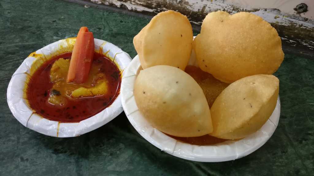 Halwa, Nagori and Poori