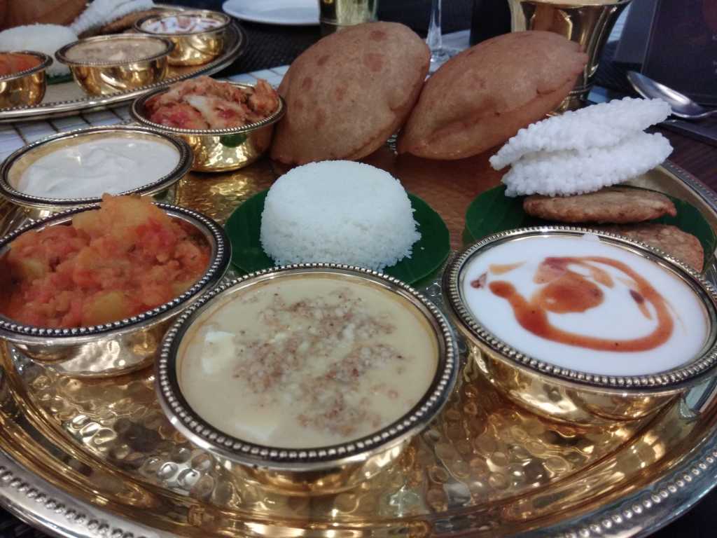 Navratri thali