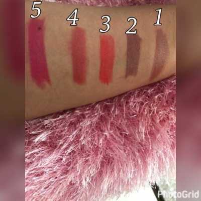 Nykaa Paintstix: Shades 1 to 5