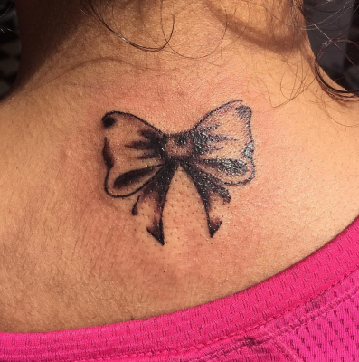 Bow tattoo