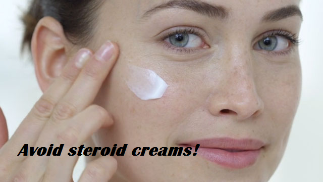 Steroid creams harm