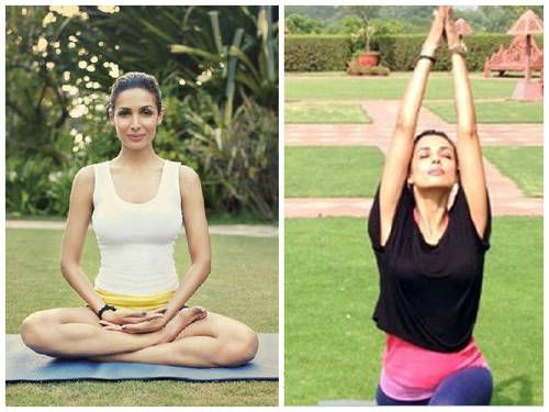 Malika Arora Khan loves her yoga