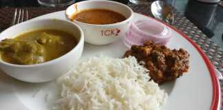 Lunch scenes at TCK, Radisson Noida