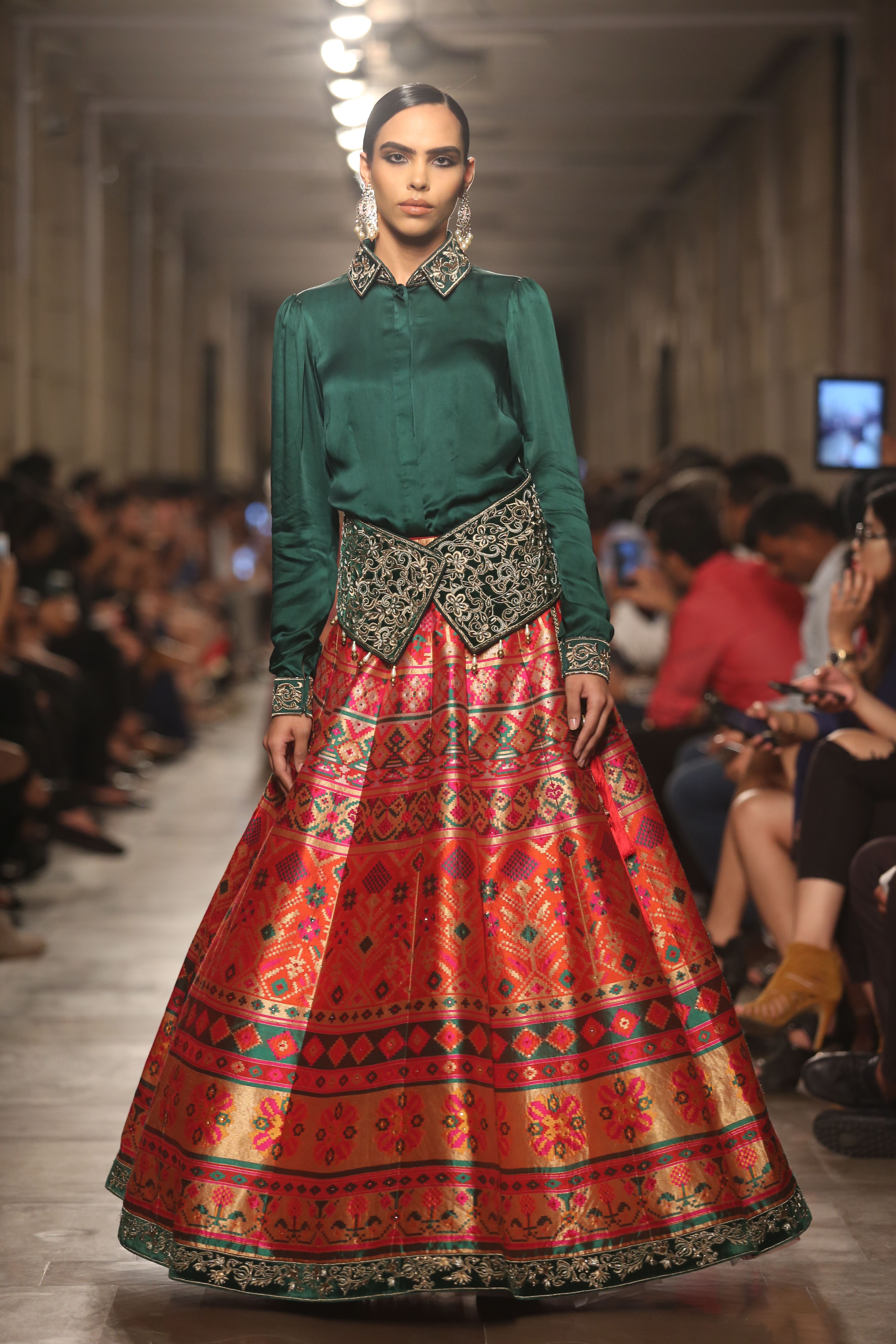 Manav Gangwani latest couture collection at ICW 