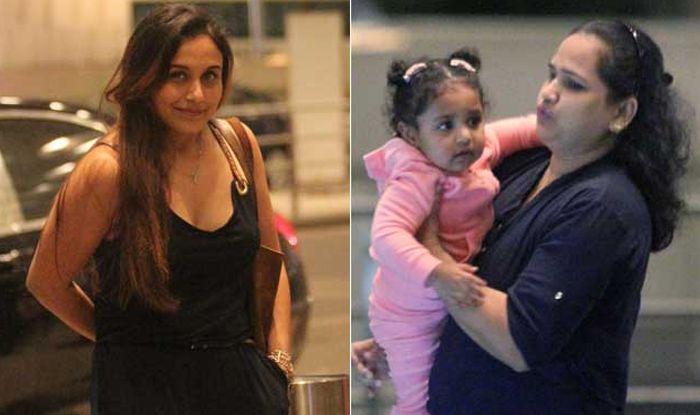 Rani Mukherjee with daughter Adira