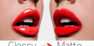 Make regular lipsticks matte
