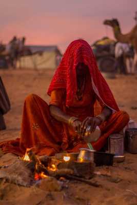 Women cooking