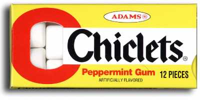 Chiclets, candy favorites