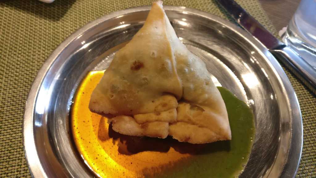 Samosa and rains!