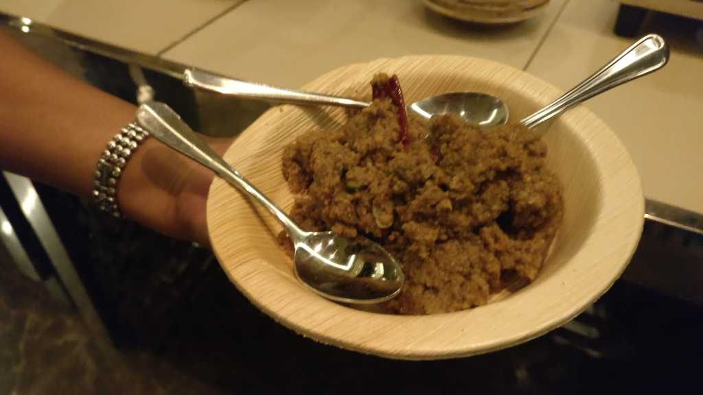 Khade masale ka keema