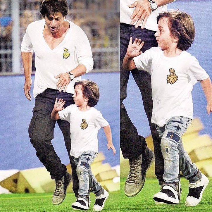 King Khan with Abram