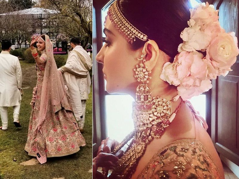 The perfect bride Anushka flaunting her choker