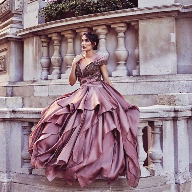 sagarika ghatge zaheer khan harper bazaar bride india photoshoot