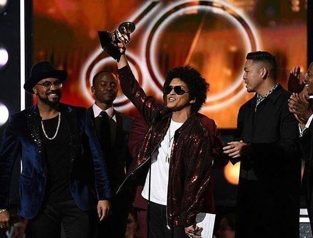 Bruno Mars won Album, Record and Song of the Year
