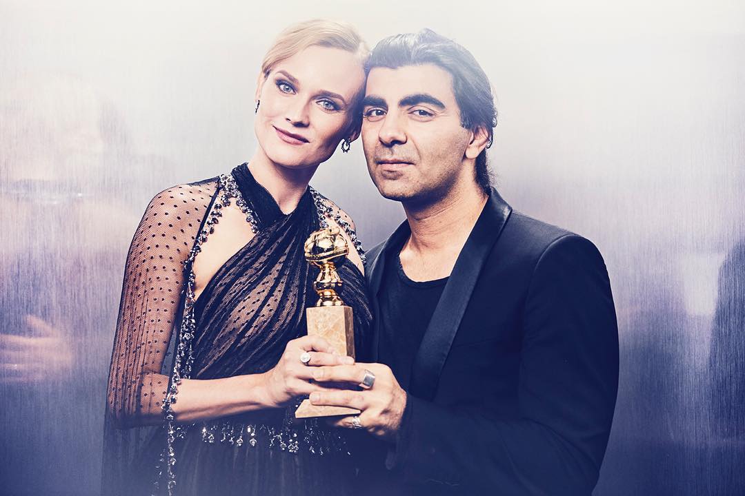Director Fatih Akin and Diane Kruger of  In The Fade - Best Motion Picture