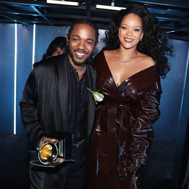 Rihanna with Kendrick Lamar