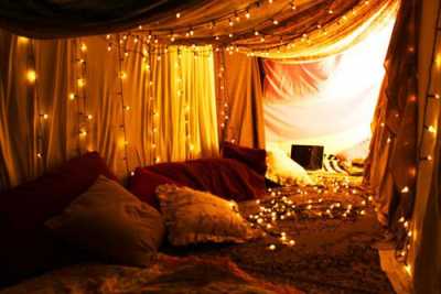 Create a romantic ambience