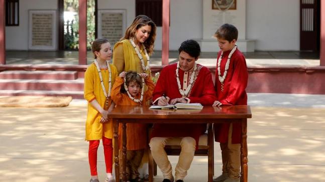 Spectacular Pictures of Justin Trudeau’s visit to India