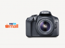 Get Min. 3000 Cashback on DSLR Camera
