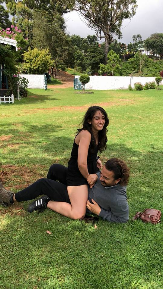 Aamir Khan with daughter