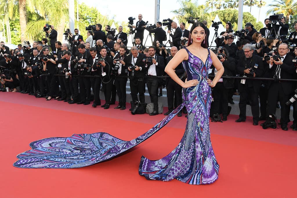 Aishwarya Rai Bachchan wore an Ultra Violet Gown