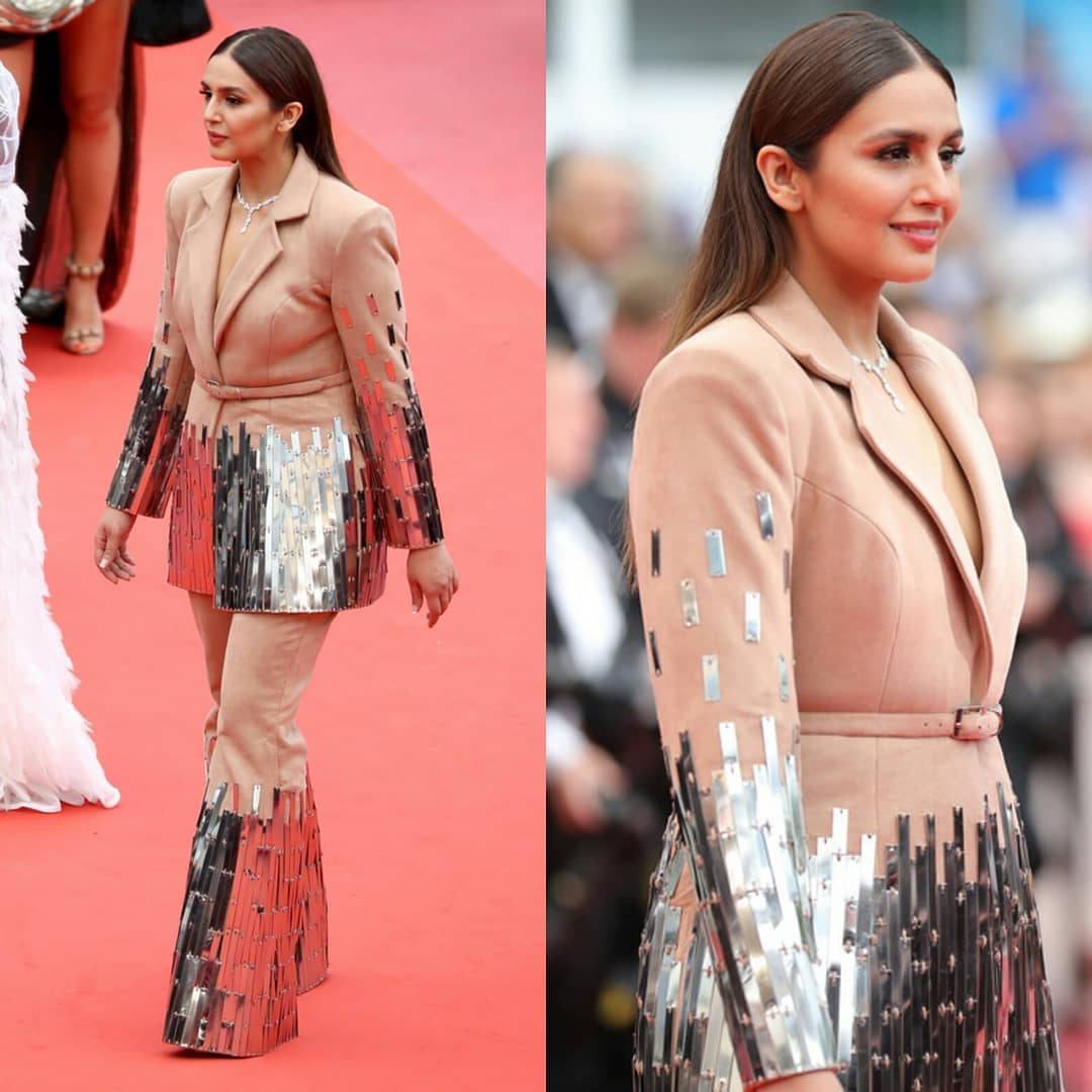 Huma Qureshi's first look at Cannes Red Carpet
