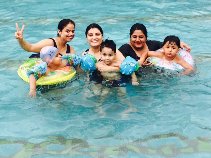 Pool party at Treehouse Bhiwadi