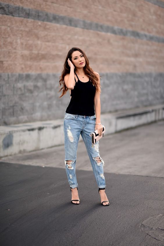 Boyfriend Jeans is the perfect look this summerv