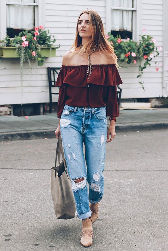 Boyfriend Jeans is the perfect look this summer
