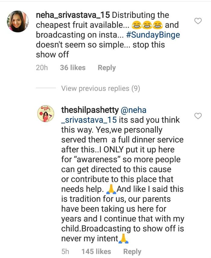  Shilpa Shetty’s Bang on Reply Winning Internet