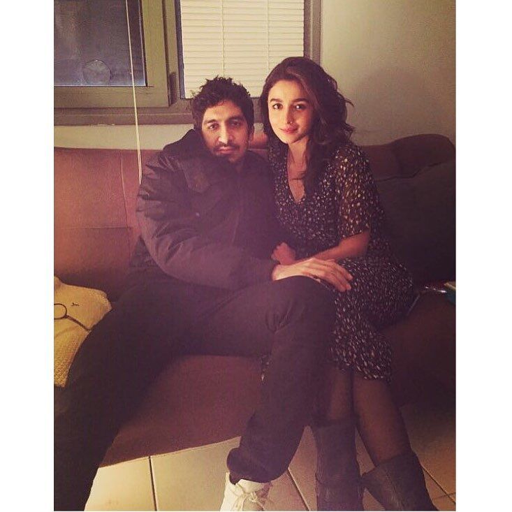 Alia Bhatt with Ayan Mukerji