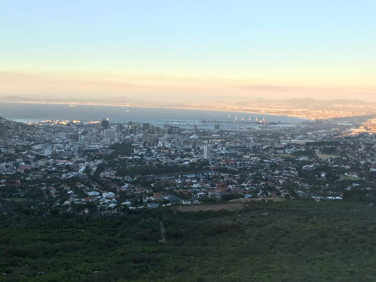 View from Table Mountain 