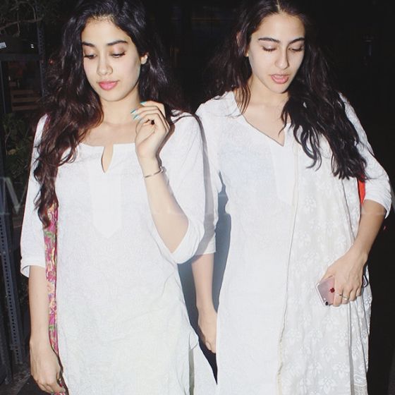 Sara Ali Khan and Jhanvi Kapoor 