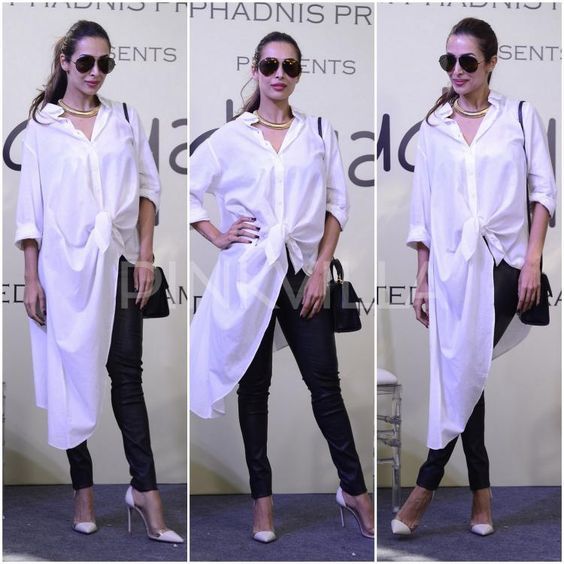 Malaika Arora Khan Looks stunning in this white tunic