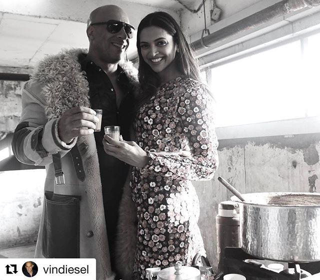 Deepika and Vin Diesel