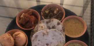 Rajasthani thali