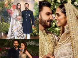 Gold & Cream is the new bridal colour this season