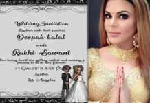 Rakhi Sawant’s Wedding Invitation turned into hilarious reactions