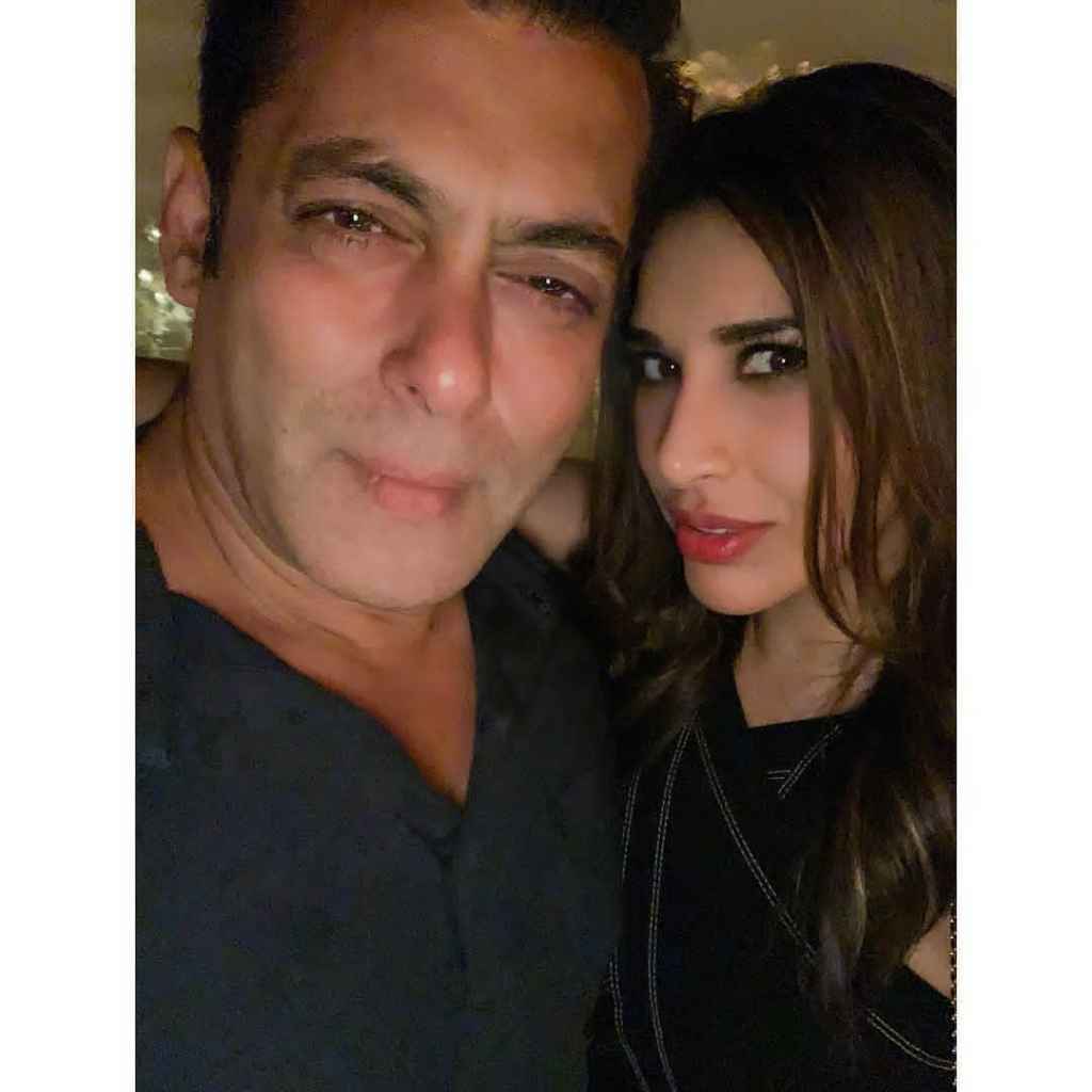 Salman with Sophie Chaudhary