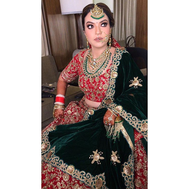  The Double bridal Dupatta trend is on