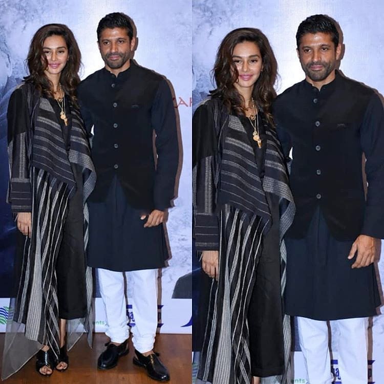 Farhan Akhtar with Shibani Dandekar