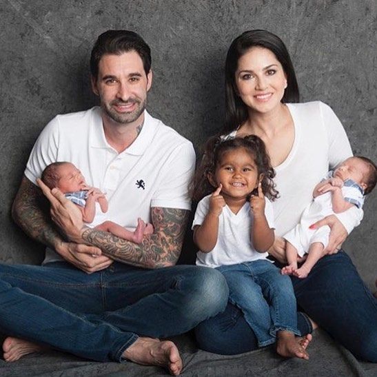 Sunny Leone celebrates her twins Birthday