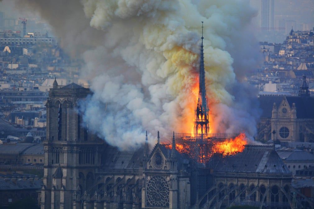 Celebrities reacted on Cathedral’s Devastating Fire