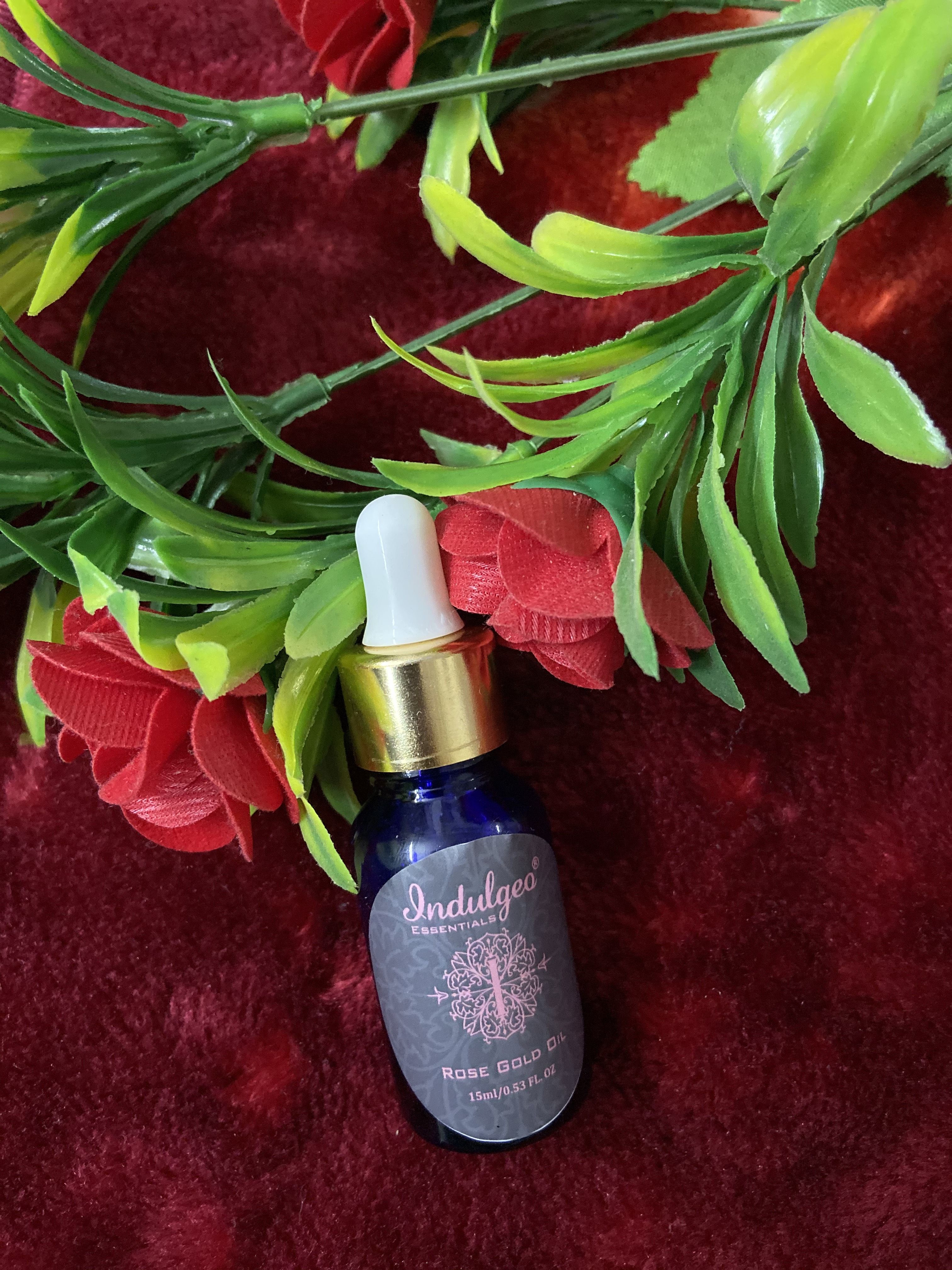 Review Indulgeo Essentials Rose Gold Oil All About Women allaboutwomen