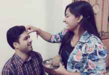 siblings on Rakhi