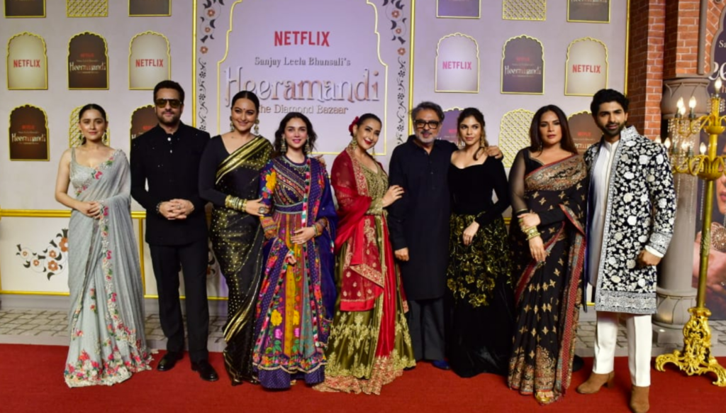 Bollywood Celebrities Attend Heeramandi PremiereÂ  - All About Women